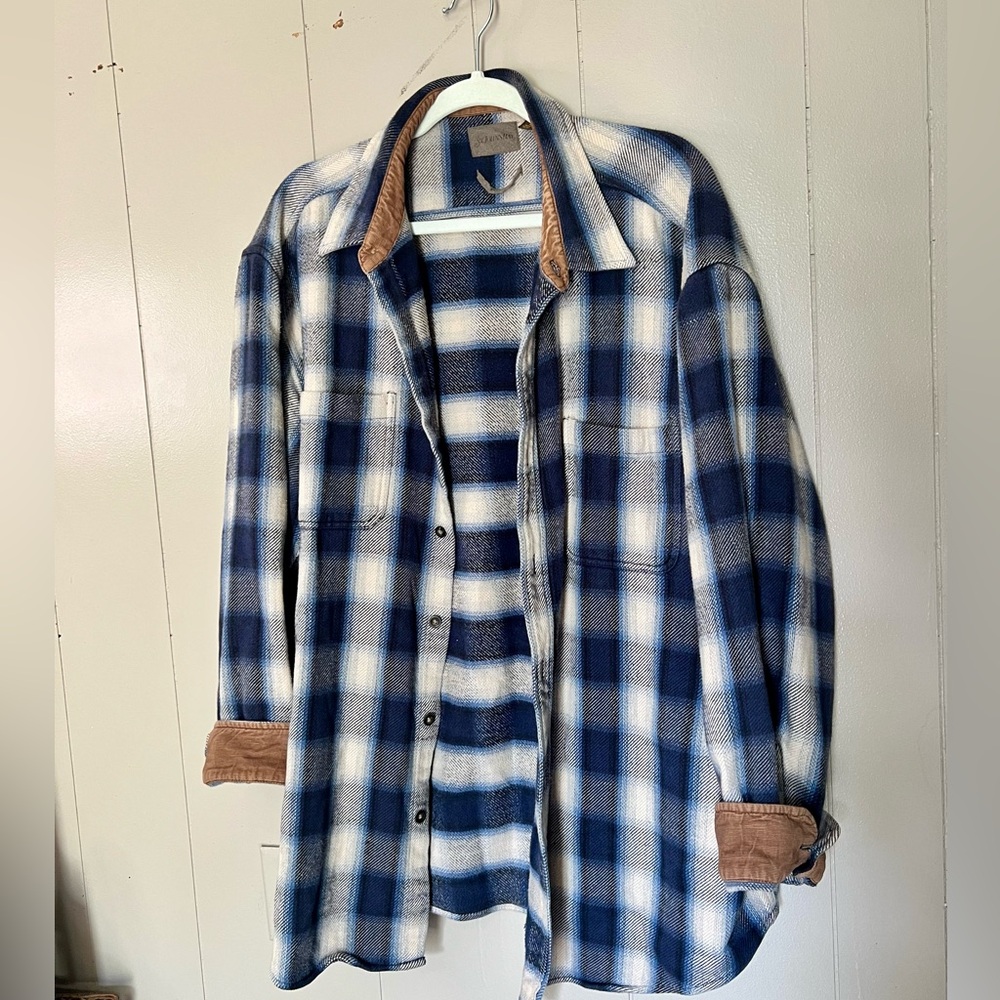 St John's Bay Outdoorsman Men's Long Sleeve Flannel Shirt Sz XXL